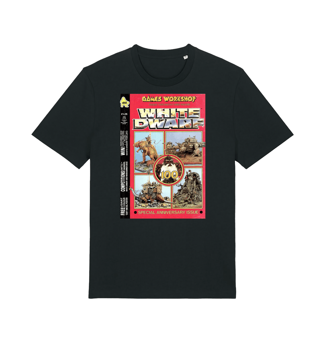 Black Printed T-shirt Front